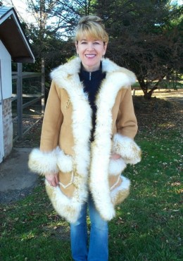 Ladies' Jennifer Shearling Sheepskin Coat